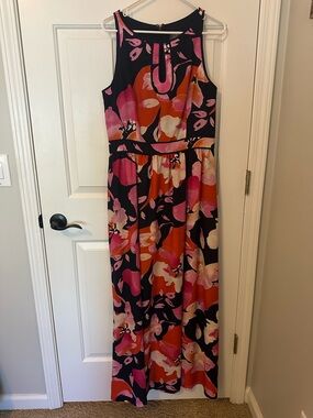 Vince Camuto Navy Dress with Pink floral